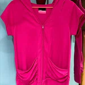 vintage hot pink jacket